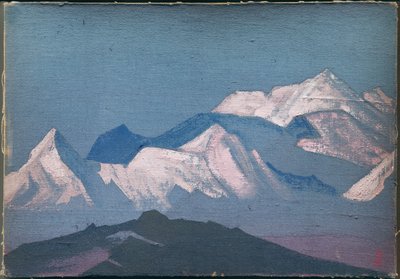 Himalayas, Sketch by Nicholas Roerich