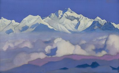 Kanchenjunga, 1936 by Nicholas Roerich