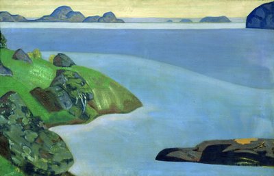 Rocky Coastal Landscape by Nicholas Roerich