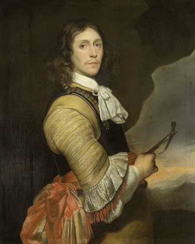 Portrait of a Captain by Nicolaas Wieringa