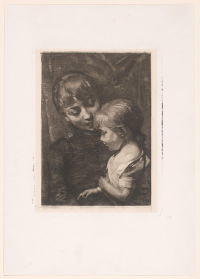 Woman with Child by Nicolaas van der Waay