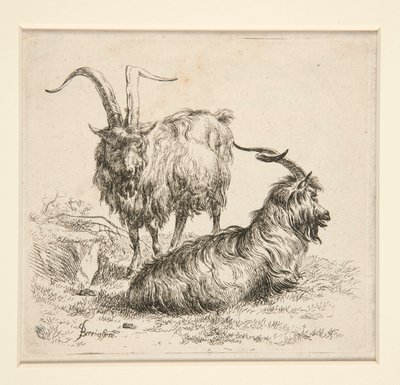 Goats by Nicolaes Berchem