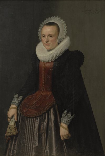 Portrait of a Lady by Nicolaes Eliasz. Pickenoy