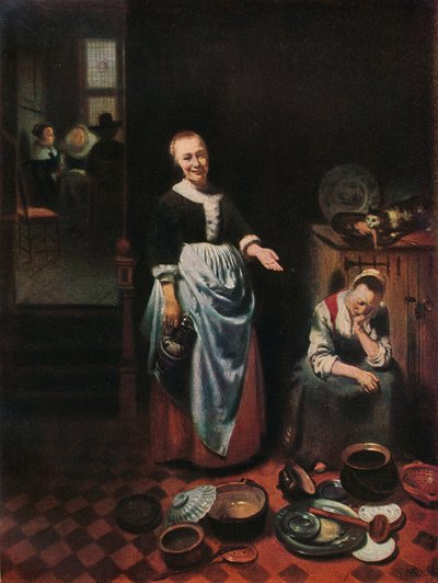 The Idle Servant by Nicolaes Maes