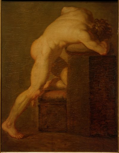 Male Nude by Nicolai Abraham Abildgaard