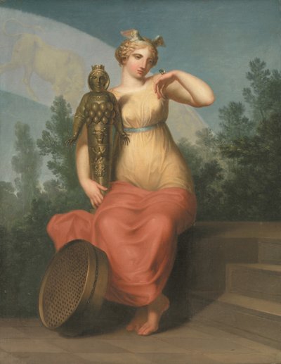 Philosophy. Allegorical Figure, 1800 by Nicolai Abraham Abildgaard