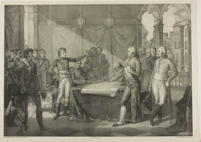 Treaty of Leoben by Nicolas Henri Jacob