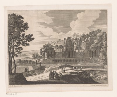 Landscape with Castle by Nicolas Perelle