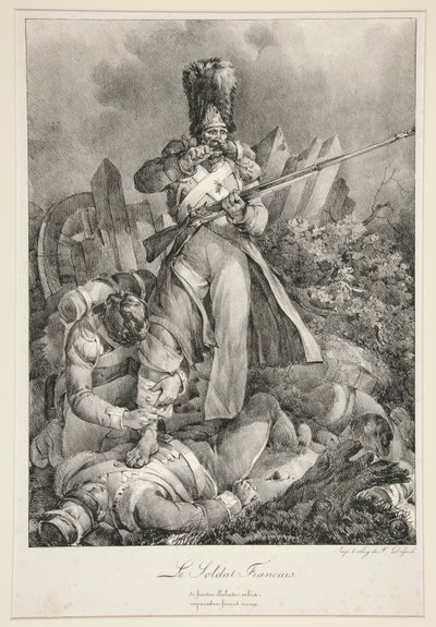 The French Soldier by Nicolas Toussaint Charlet