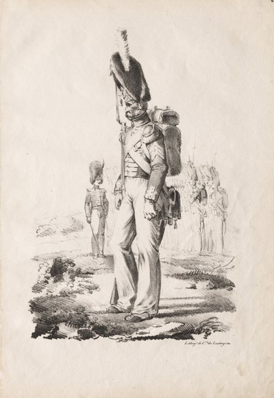 Military Costumes: Infantry Sergeant by Nicolas Toussaint Charlet