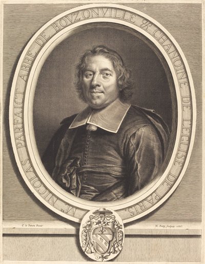 Nicolas Parfait by Nicolas de Poilly after Claude Lefebvre