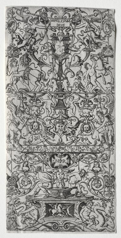 Ornament Panel: Mars, God of Battles by Nicoletto da Modena