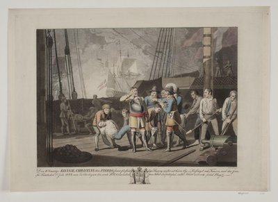 Christian IV in the Naval Battle of Fehmarn, 1644 by Niels Truslew