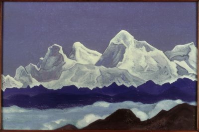 Mount Everest by Nikolai Konstantinowitsch Roerich