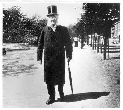 Henrik Ibsen (1828-1906) in Oslo, 1896 by Norwegian School