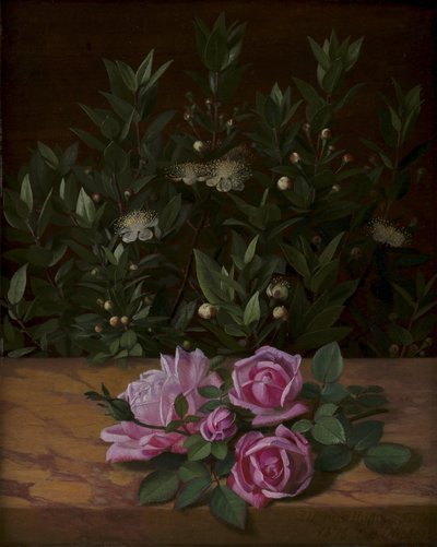 Roses and Myrtles by O.D. Ottesen