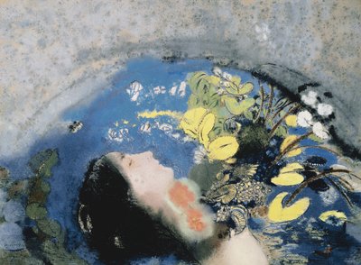 Drowning of Ophelia by Odilon Redon