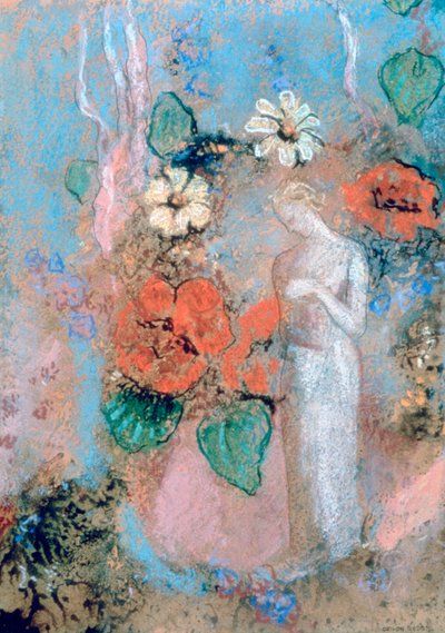 Pandora by Odilon Redon
