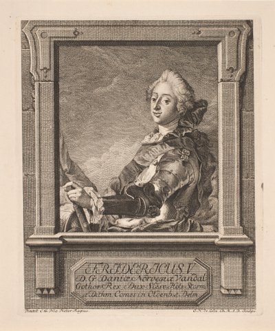 Frederik V as prince by Odvardt Helmoldt de Lode