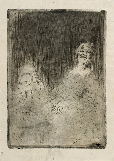 Two Figures by Oluf Hartmann