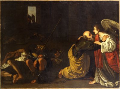 The Deliverance of St. Peter by Orazio Gentileschi