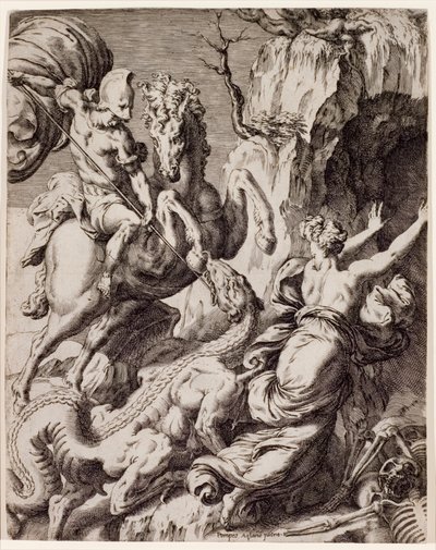 St. George by Orazio de Sanctis