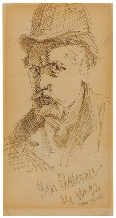 Self-Portrait by Oscar Florianus Bluemner