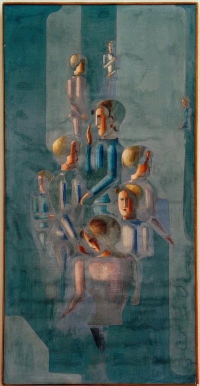 Folkwang Cycle: Lesson II by Oskar Schlemmer
