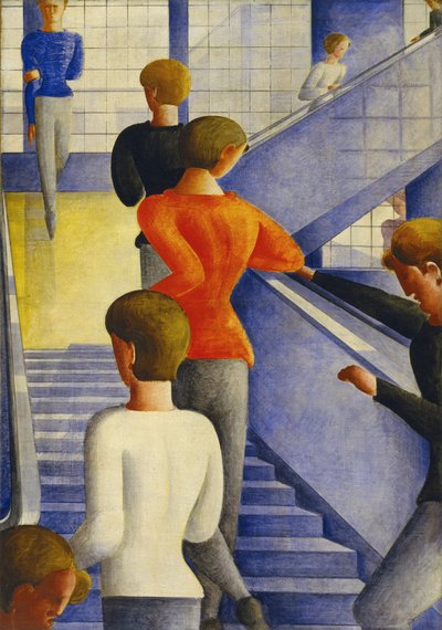 The Bauhaus Staircase by Oskar Schlemmer