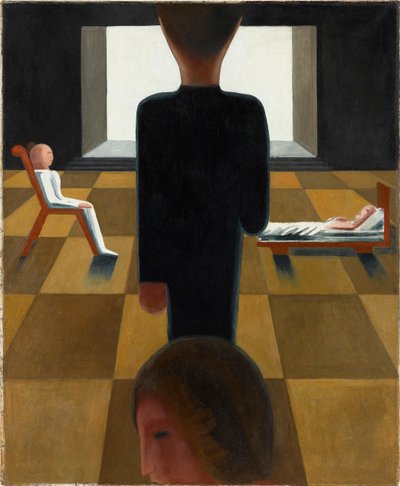 Rest Room by Oskar Schlemmer