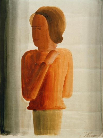 Red Boy by Oskar Schlemmer