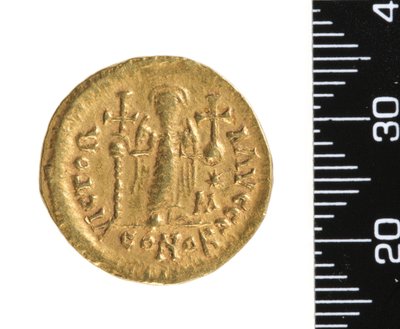 Coin (reverse) c.534-548 by Ostrogothic Ostrogothic