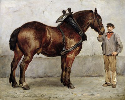 The Work Horse, 1866 by Otto Bache