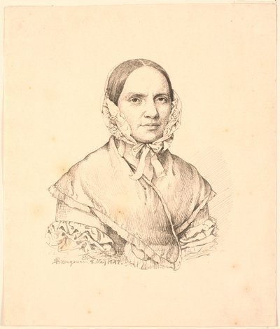 Portrait of Hanne Westengaard by P.C. Skovgaard