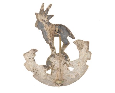 Cap badge, Zhob Militia by Pakistani School