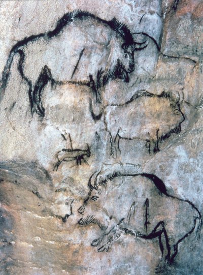 Injured Bison, Magdalenian by Paleolithic Paleolithic