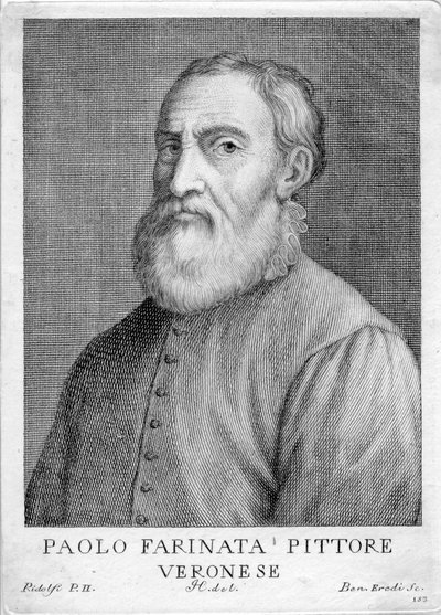 Engraved Portrait by Paolo Farinata