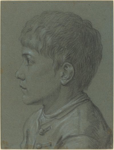 Head of a Boy by Paolo Farinati