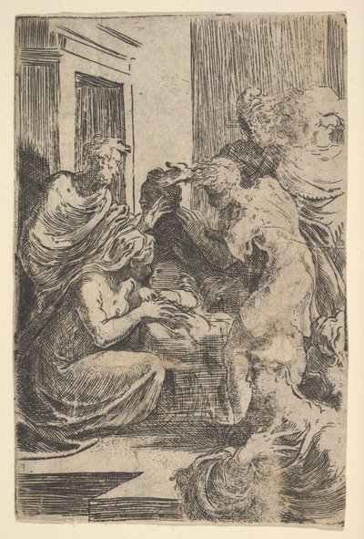 The Nativity by Parmigianino