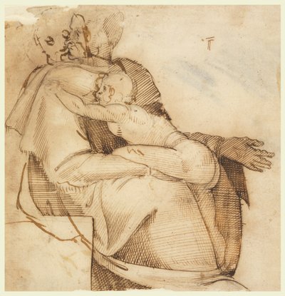 Figure with Child by Passerotti