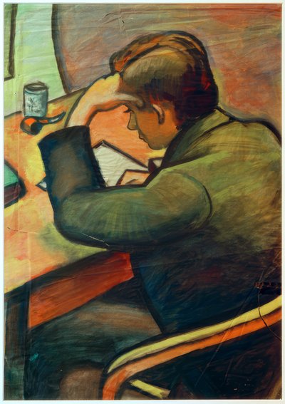 Portrait (Hans Simsa) by Paul Adolf Seehaus