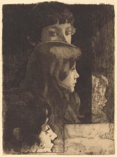 A Family, 1890 by Paul Albert Besnard