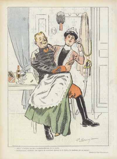 Illustration for Le Rire by Paul Balluriau