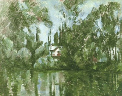 House on the Banks of the Marne by Paul Cézanne