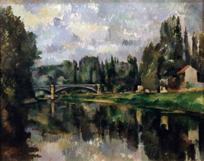 The Banks of the Marne by Paul Cézanne