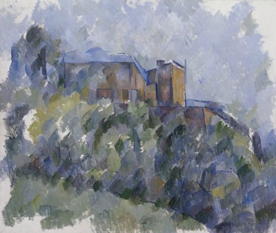 The Black House by Paul Cézanne