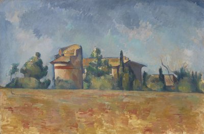 The Dovecote at Bellevue by Paul Cézanne