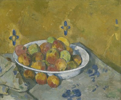 The Plate of Apples by Paul Cézanne