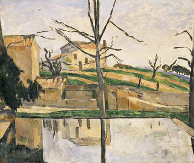 The Pool at Jas de Bouffan, c.1878 by Paul Cézanne