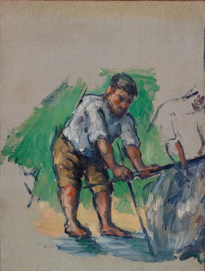 The Well Driller by Paul Cézanne